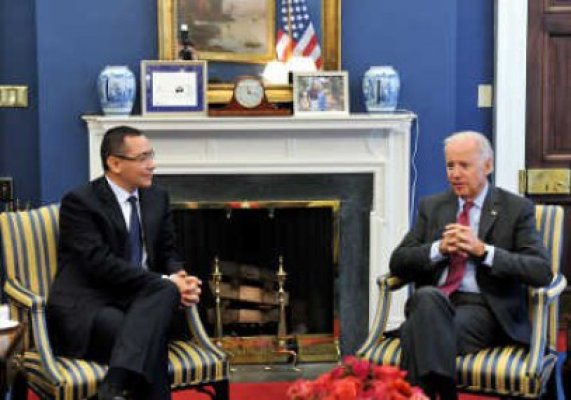 Ponta l-a asigurat pe Biden că justiţia nu va mai fi implicată în bătălii politice